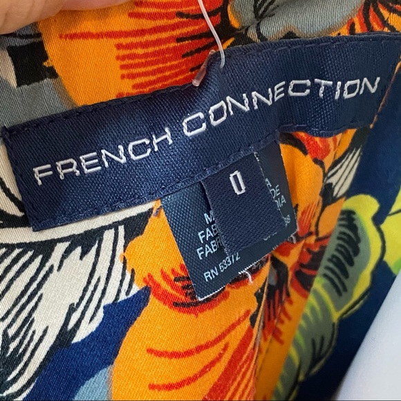 Floral French Connection Mini Dress **MINT CONDITION** - Picture 11 of 12